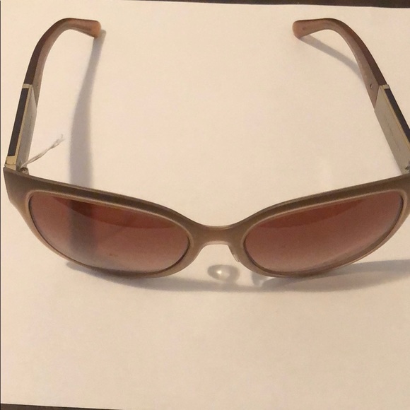 Burberry Women’s Gradient Brown Oval Sunglasses - Picture 1 of 5